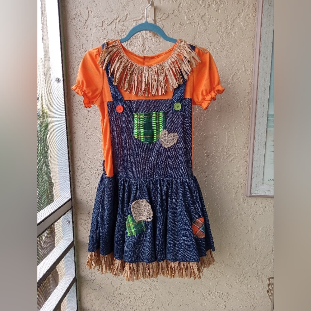 Girl Scarecrow Dress Costume